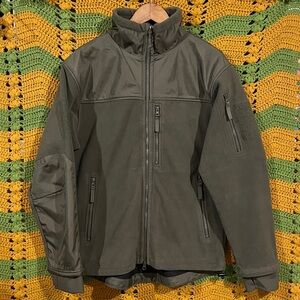 Condor Alpha Micro Fleece Jacket Olive Green Size L